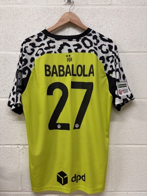 25/26 Player Match Worn Home Shirt