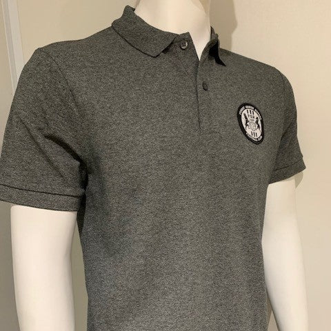 FGR Organic Cotton Polo - Grey Heather