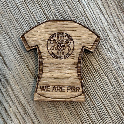 FGR Wooden Player Shirt Fridge Magnet