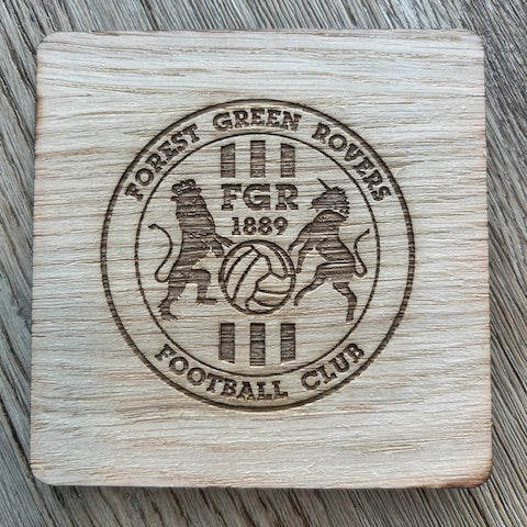 FGR 4 X Wooden Coaster Set