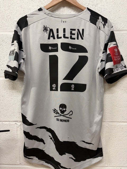 Retro Player Match Worn Cup Shirts