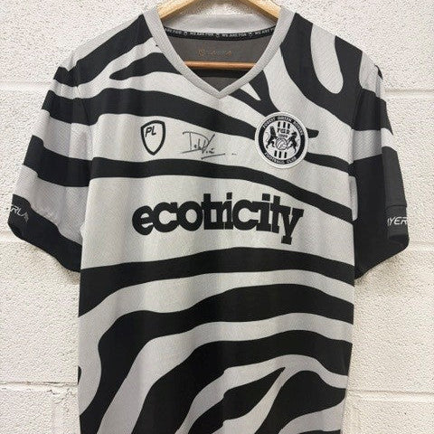 Dale Vince Signed 2020/21 Away Shirt