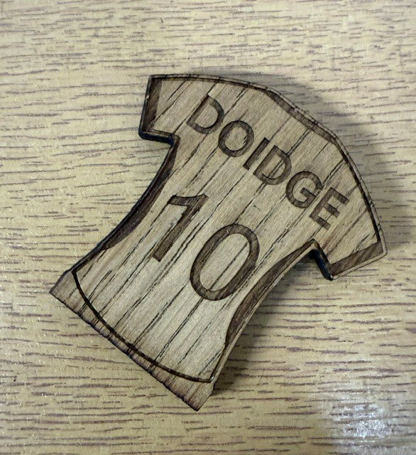 DOIDGE 10 Wooden Shirt Magnet
