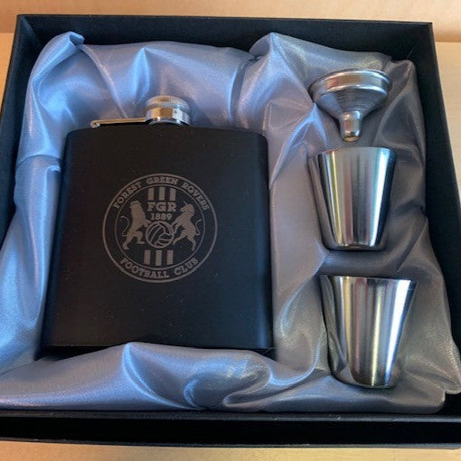 Stainless Steel Hip Flask Gift Set