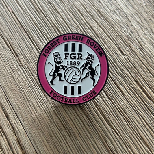 FGR Pink Crest Pin Badge