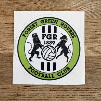 FGR Round Crest Car Sticker
