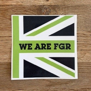 WE ARE FGR Car sticker