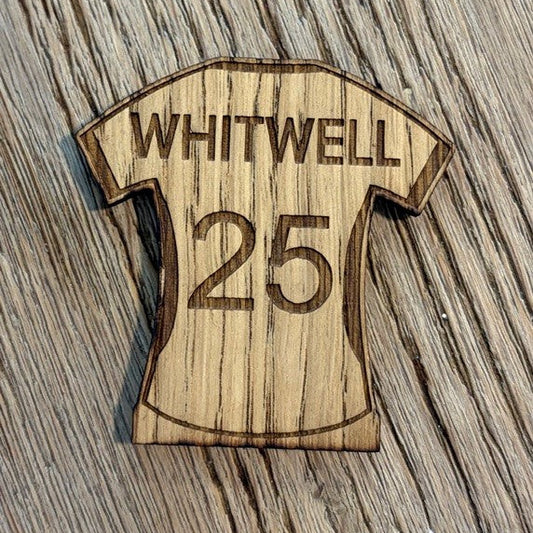 WHITWELL 25 Wooden Shirt Magnet